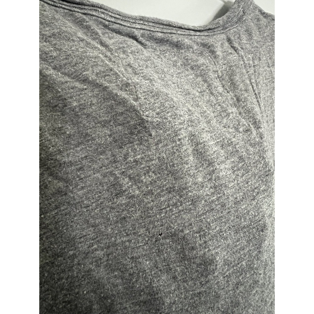 Y2k American Eagle Women's Gray V Neck T-Shirt sz S Layering Indie - Picture 5 of 6
